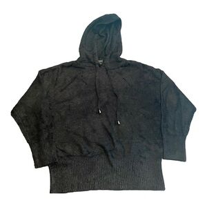 DEVOTION by Cyrus black eyelash pull over sweater